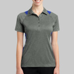 Ladies Heather Colorblock Contender ™ Polo