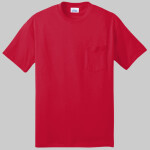 Tall 50/50 Cotton/Poly T Shirt with Pocket