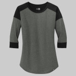 ® Ladies Heritage Blend 3/4 Sleeve Baseball Raglan Tee