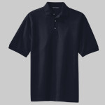 Tall Heavyweight Cotton Pique Polo