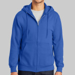 Tall Essential Fleece Full Zip Hooded Sweatshirt