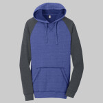 Young Mens Lightweight Fleece Raglan Hoodie