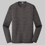 PosiCharge ® Long Sleeve Electric Heather Tee