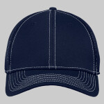 Stretch Mesh Contrast Stitch Cap