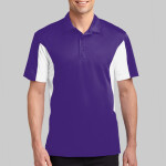 Side Blocked Micropique Sport Wick ® Polo