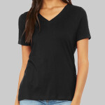 Women's Relaxed Jersey Short Sleeve V Neck Tee